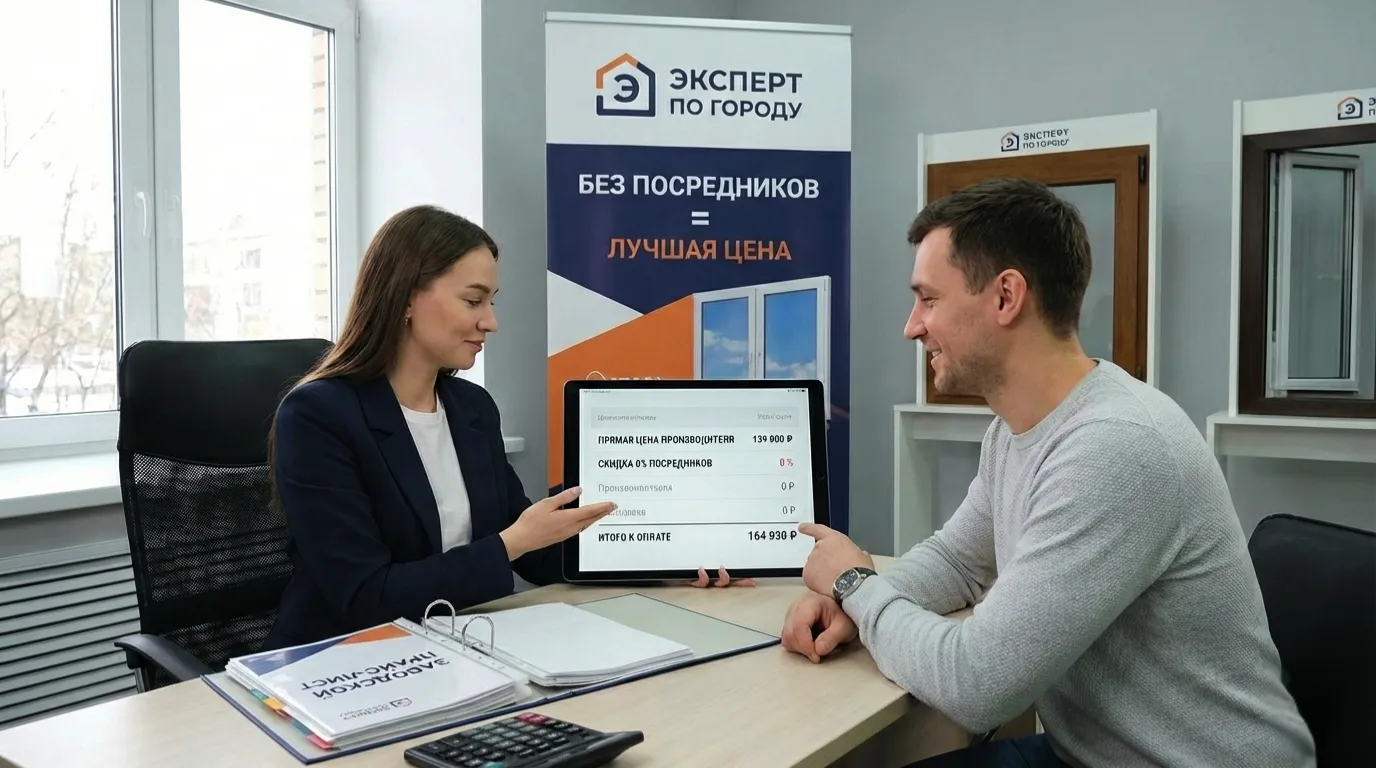 Консультация по установке окон в офисе