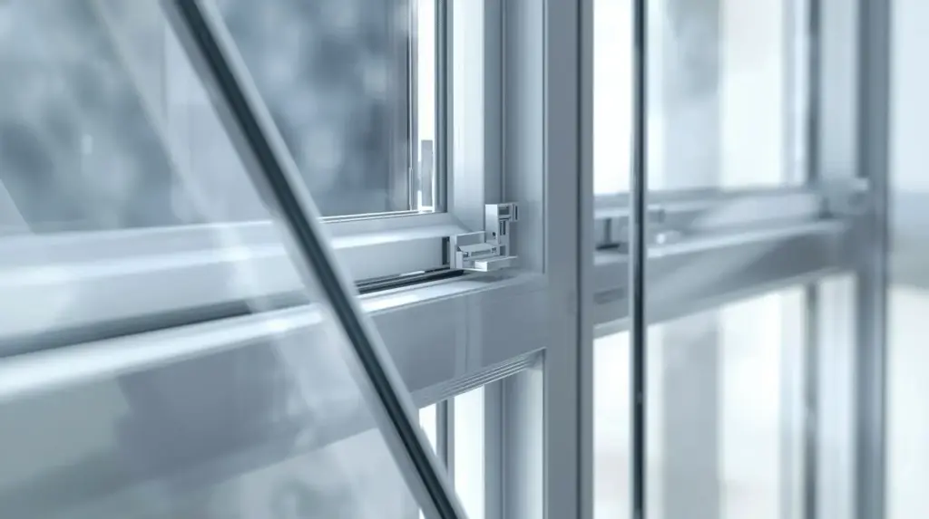 Современное пластиковое окно с фурнитурой